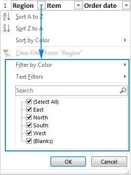 Filter an Excel Table Without Reordering Every Record