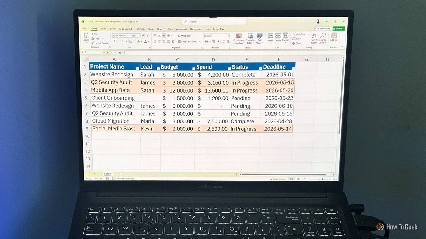 Create Visual Alerts That Follow New Excel Table Rows