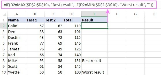 Choose AND or OR for a Multi-Condition Excel IF Test