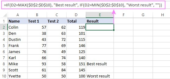 Choose AND or OR for a Multi-Condition Excel IF Test
