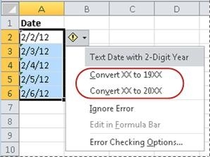 Convert Recognized Text Dates Through Checking or DATEVALUE