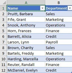 Begin Sorting Excel Data with a Meaningful Order