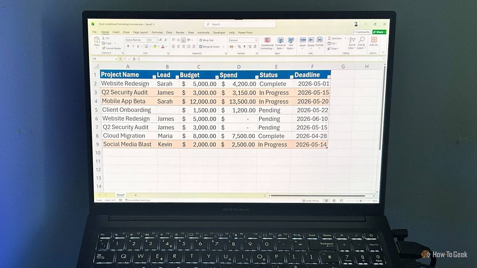 Create Visual Alerts That Follow New Excel Table Rows