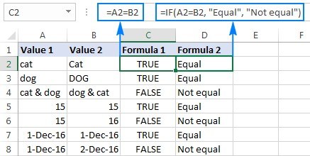 Choose Case-Sensitive or Ordinary Excel Text Comparisons