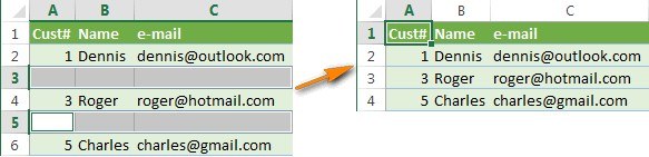 Identify Completely Empty Excel Rows Before Deleting Them