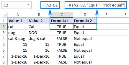Choose Case-Sensitive or Ordinary Excel Text Comparisons