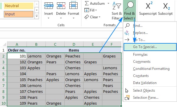 Delete Blank Excel Cells Only When Shifting Data Is Safe