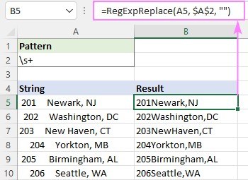 Clean Excel Whitespace Beyond Ordinary Spaces